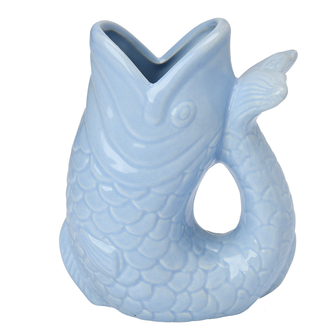 Vase in Fisch-Form