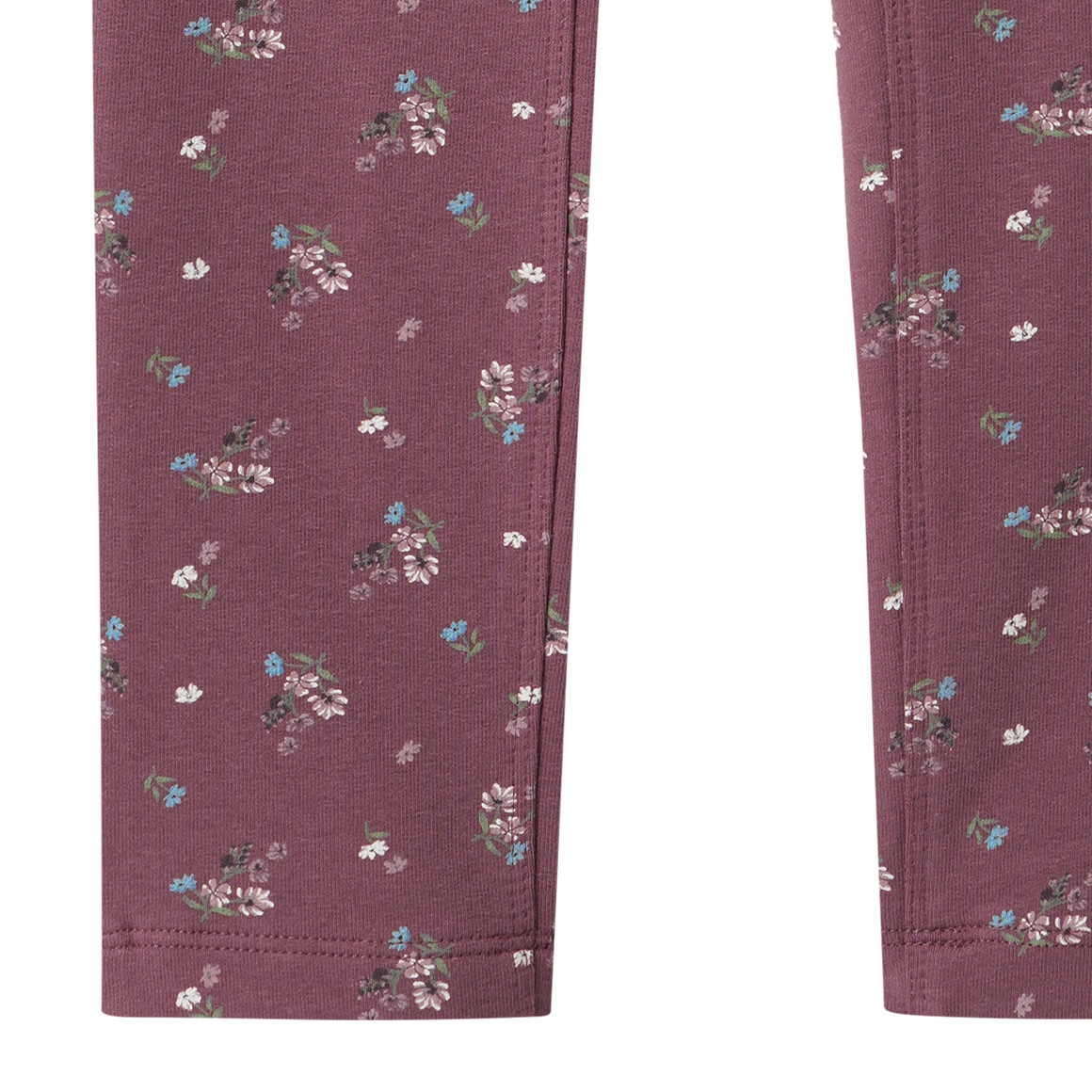 Mädchen Sweat-Leggings mit Blumen-Allover