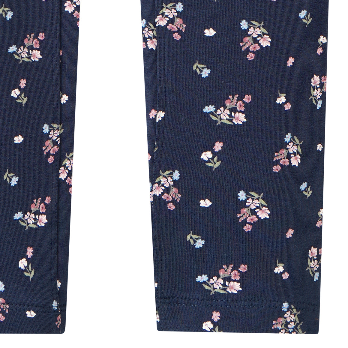 Mädchen Sweat-Leggings mit Blumen-Allover