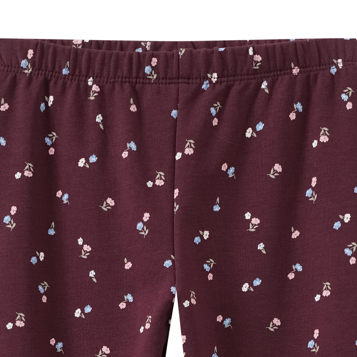 Mädchen Sweat-Leggings mit Blumen-Allover