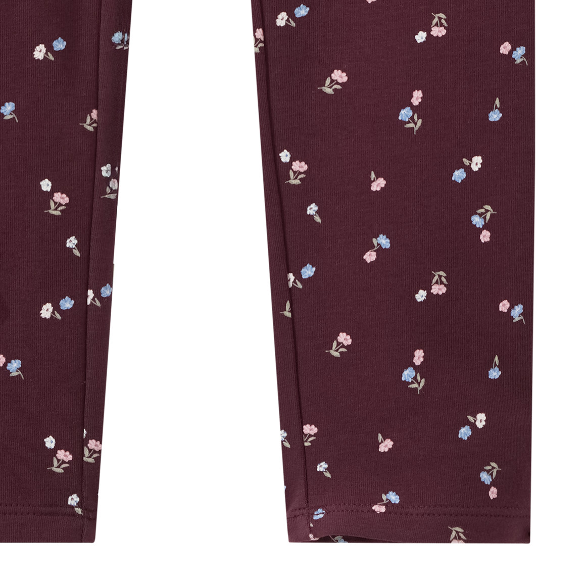 Mädchen Sweat-Leggings mit Blumen-Allover