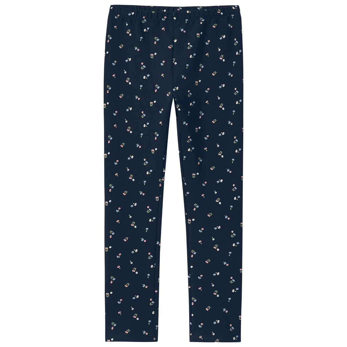 Mädchen Sweat-Leggings mit Blumen-Allover