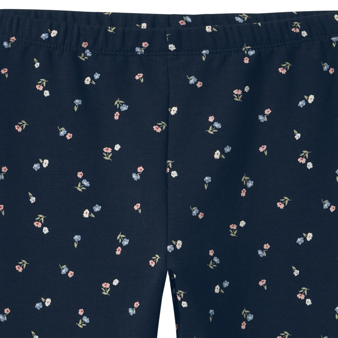 Mädchen Sweat-Leggings mit Blumen-Allover