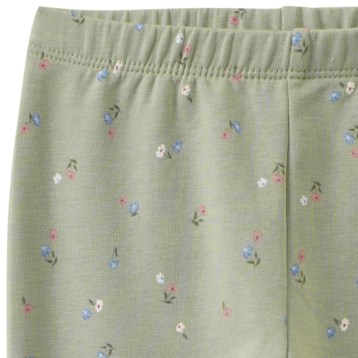 Mädchen Sweat-Leggings mit Blumen-Allover