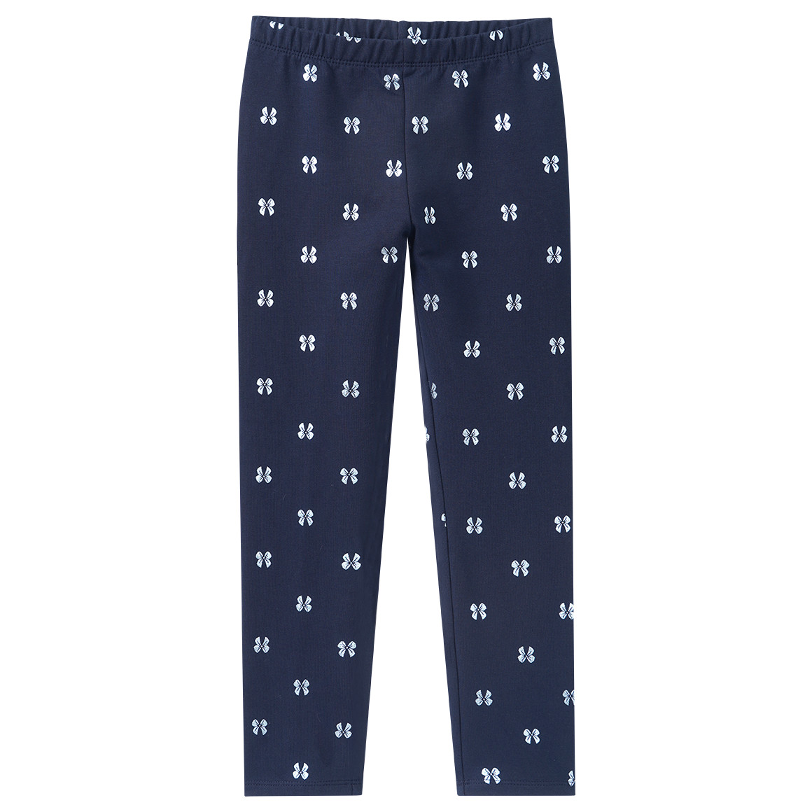 Mädchen Leggings mit Schleifen-Print
