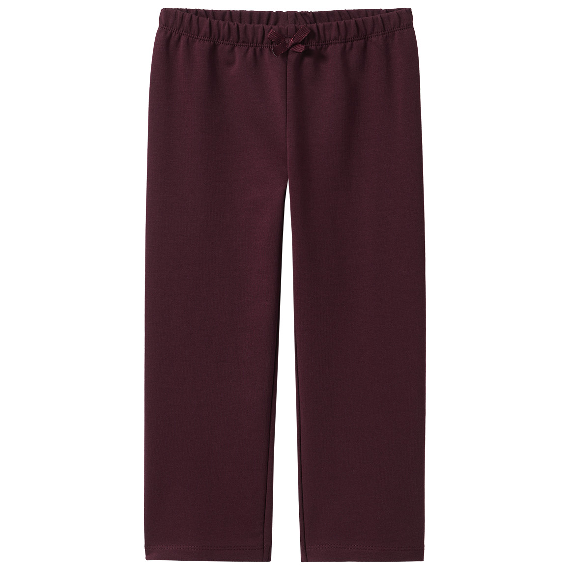 Mädchen Straight-Leggings unifarben