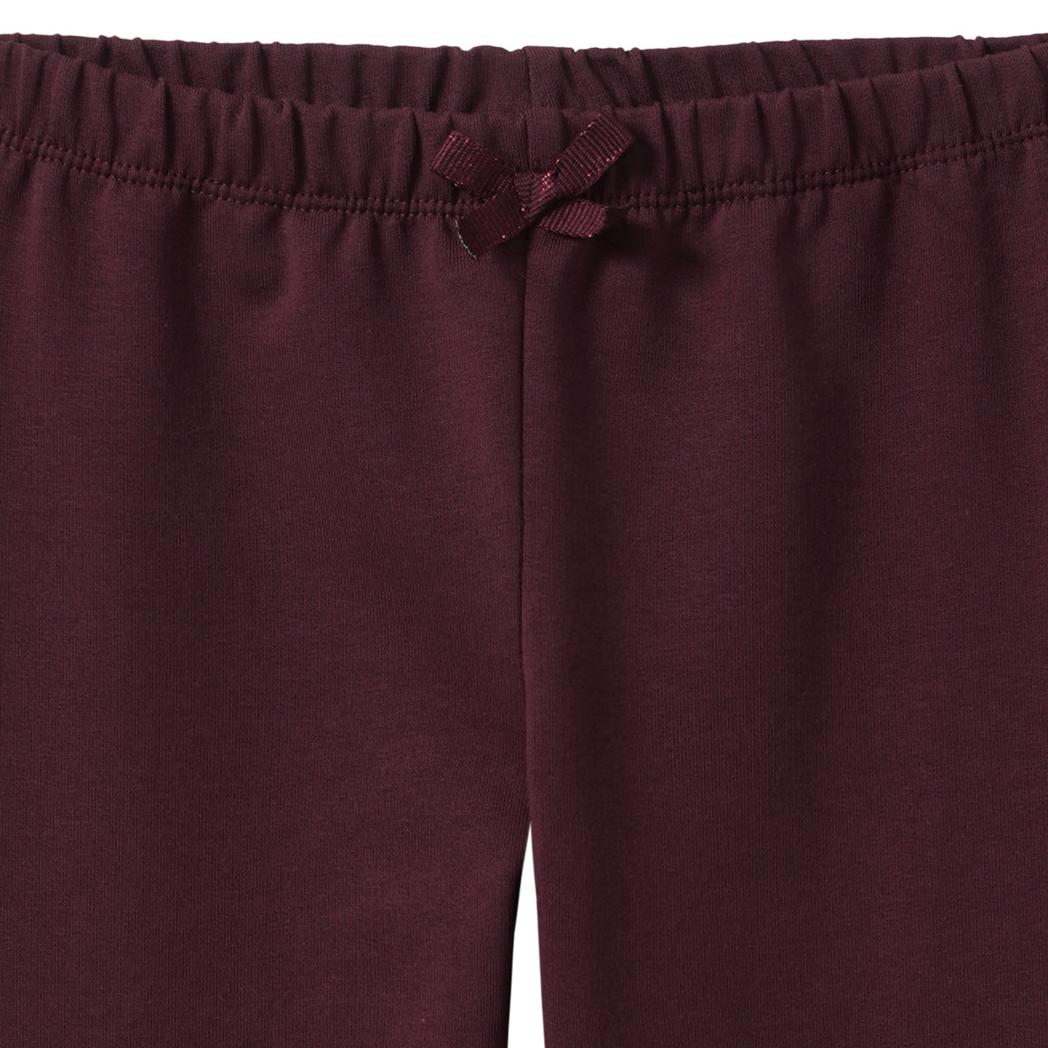 Mädchen Straight-Leggings unifarben