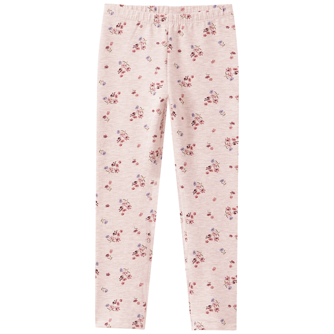 Mädchen Sweatleggings mit Blumen allover