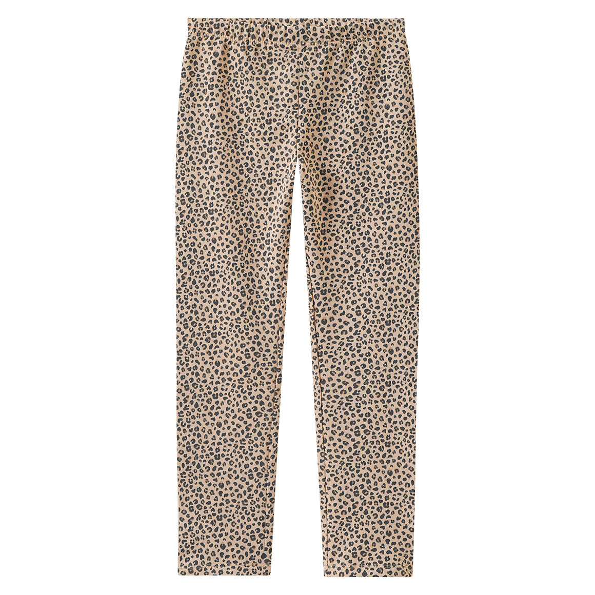Mädchen Sweatleggings mit Leo-Muster