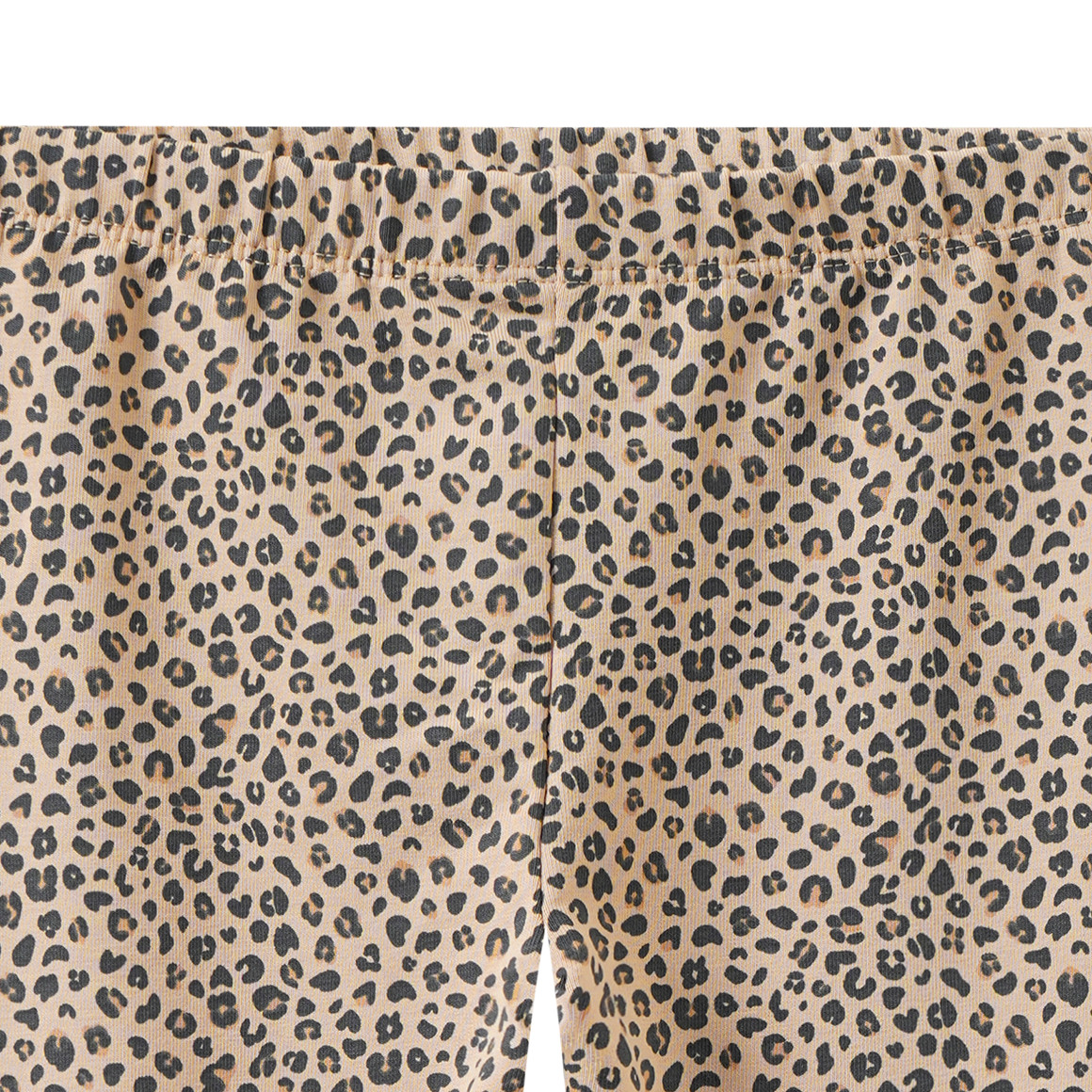 Mädchen Sweatleggings mit Leo-Muster