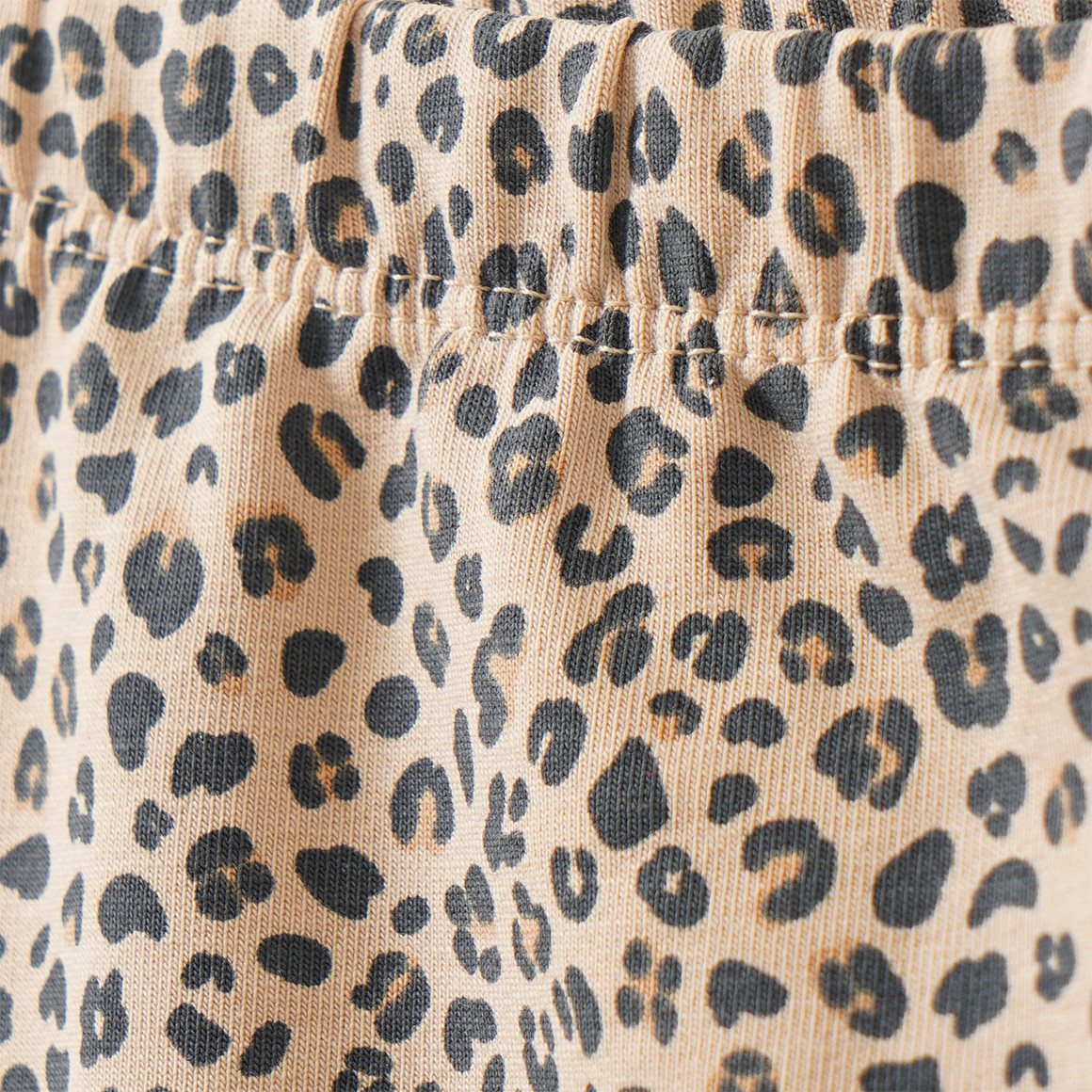 Mädchen Sweatleggings mit Leo-Muster
