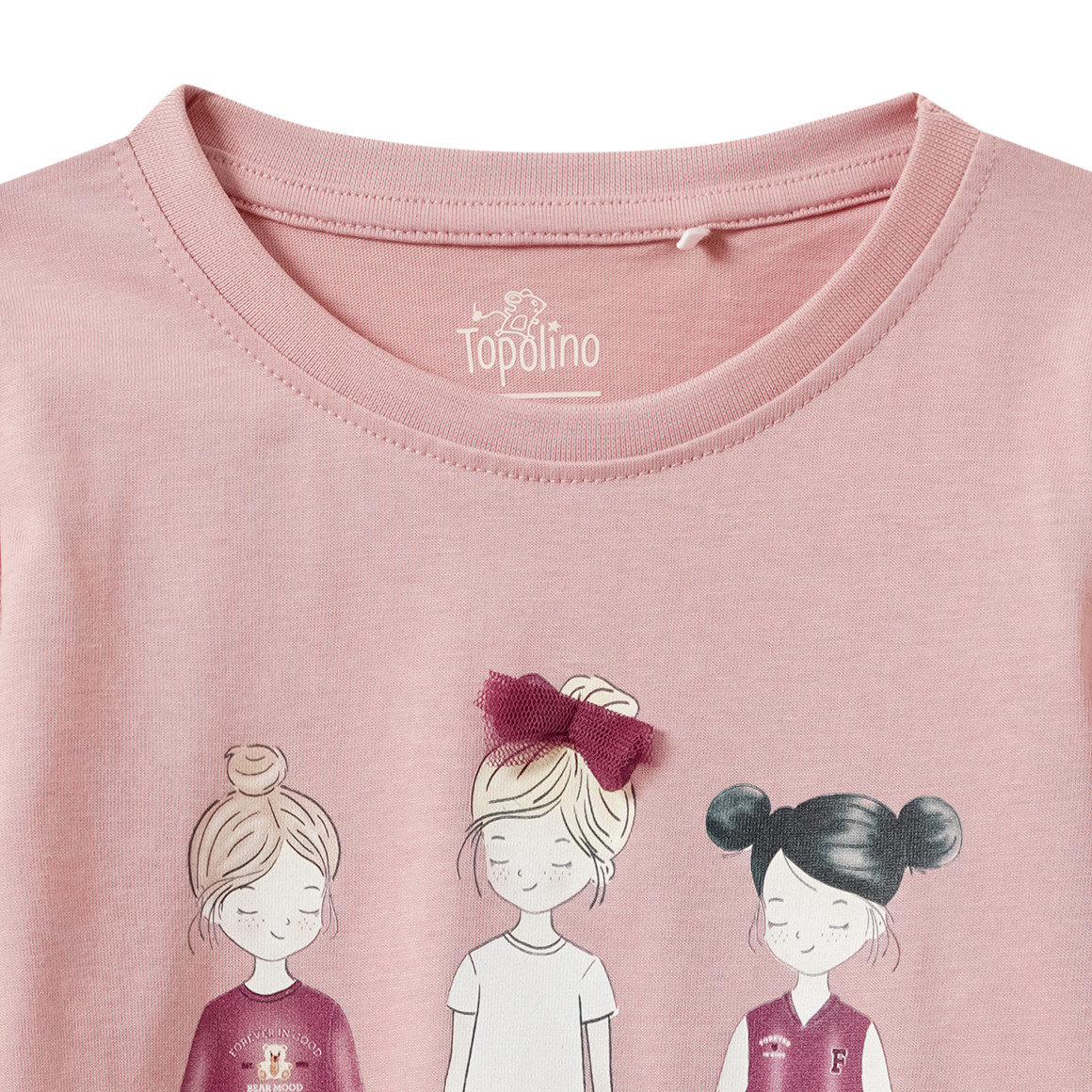 Mädchen Langarmshirt mit Print