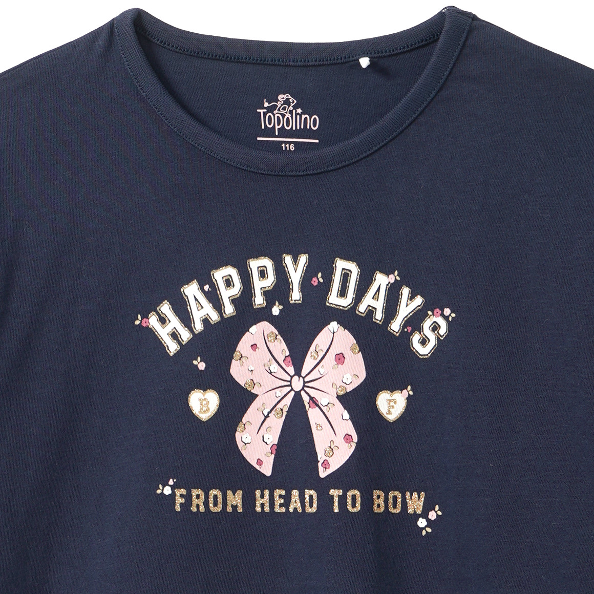 Mädchen Langarmshirt mit Print