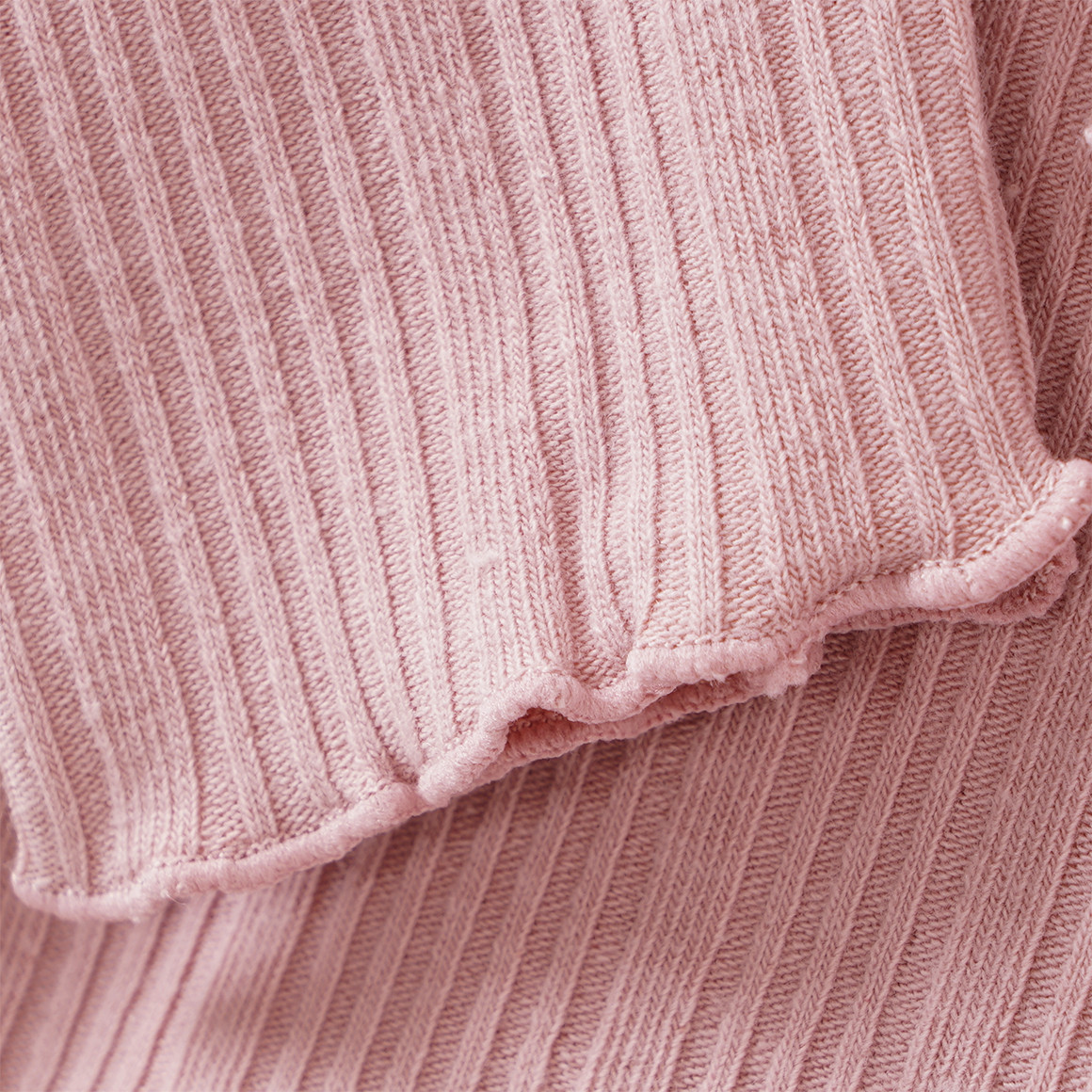 Mädchen Langarmshirt mit Zierschleifen