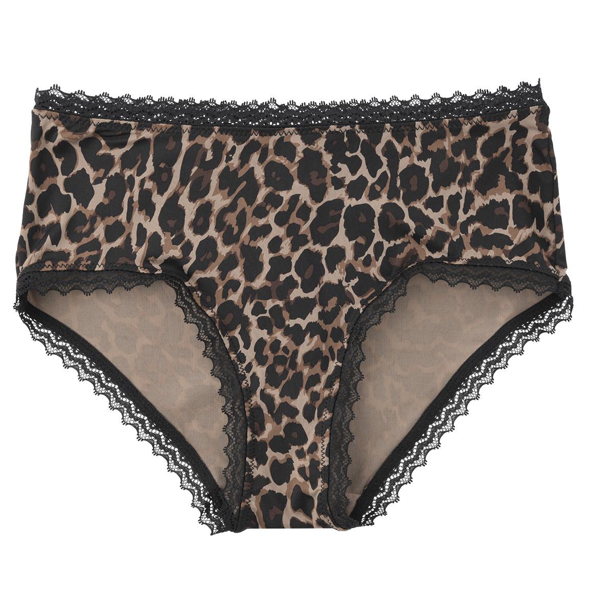 Dameslip met luipaardprint