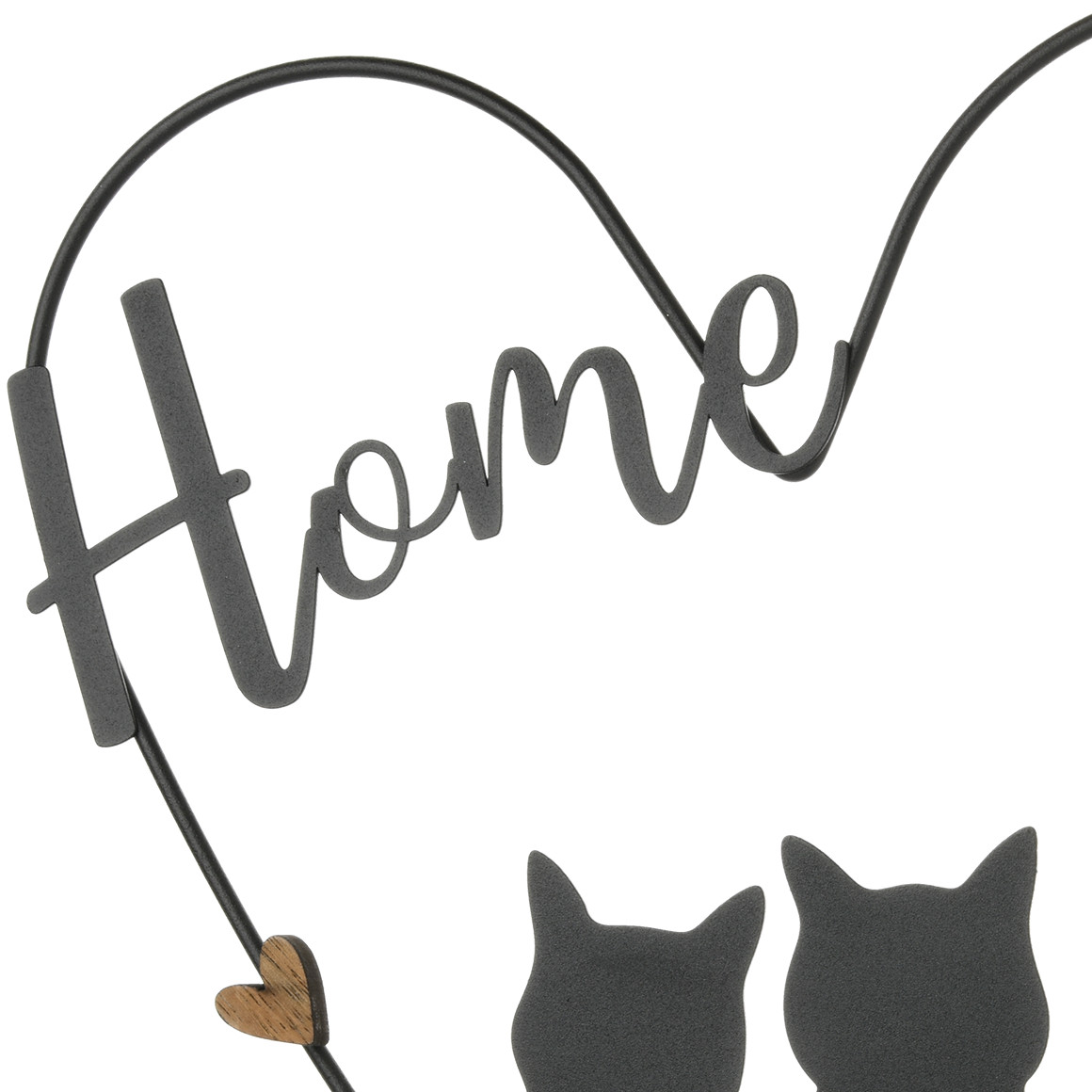 Dekoaufsteller mit Schriftzug