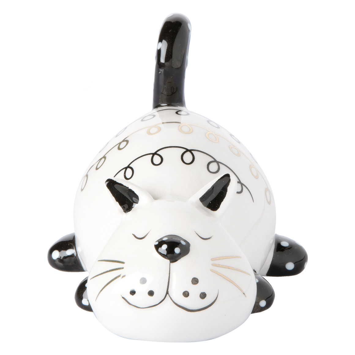 Deko-Figur Katze aus Keramik