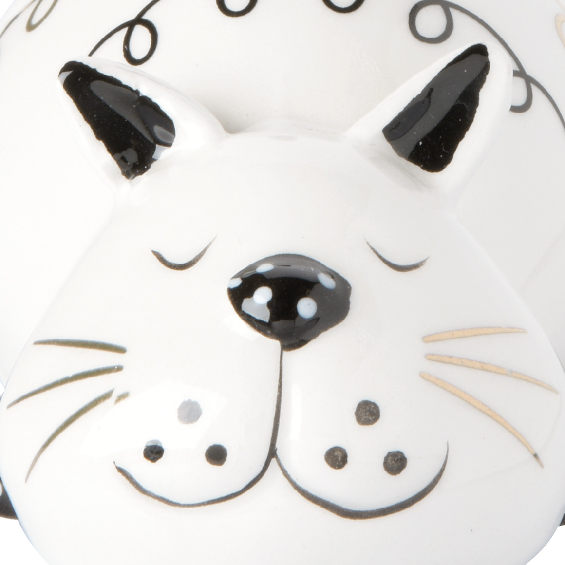 Deko-Figur Katze aus Keramik