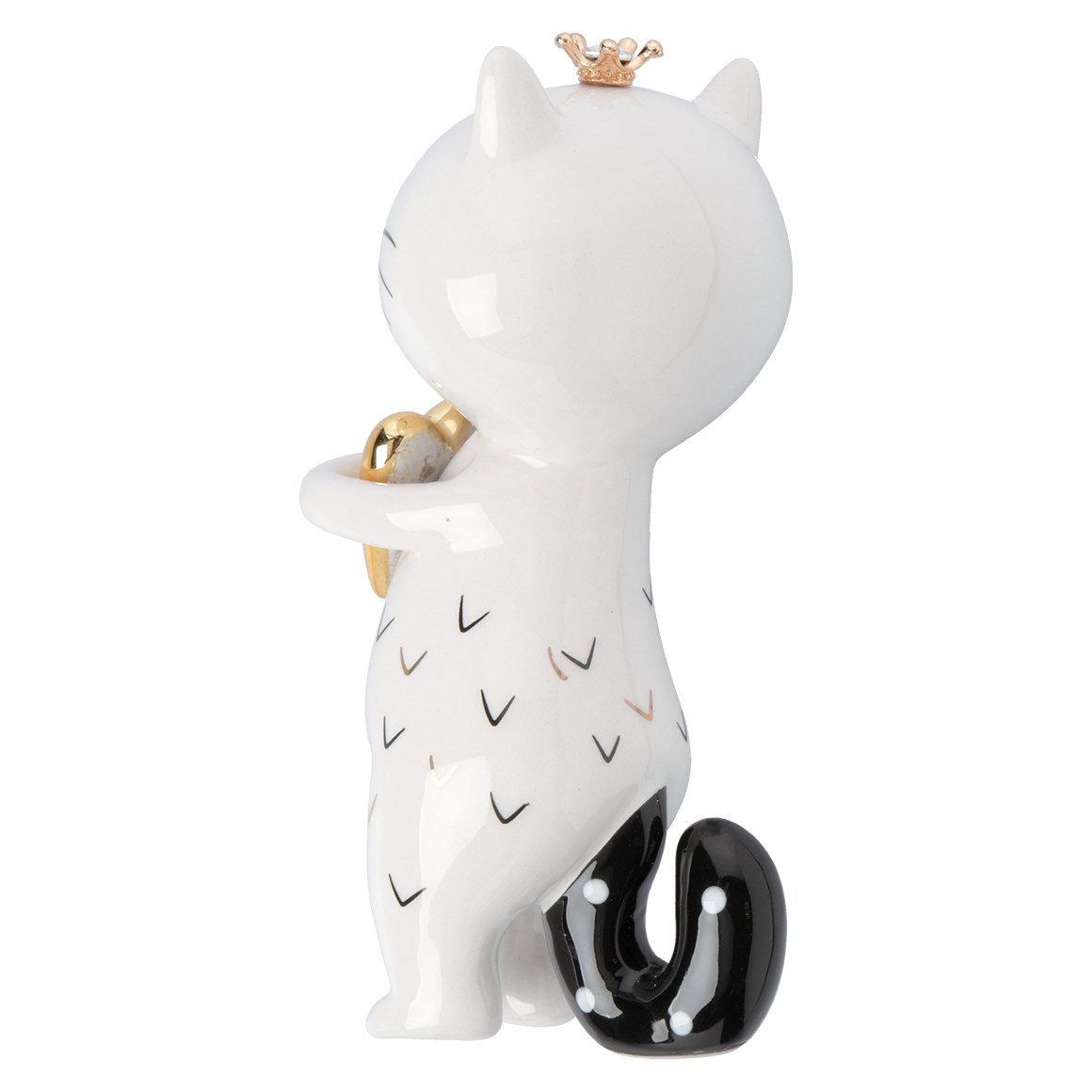 Deko-Figur Katze aus Keramik