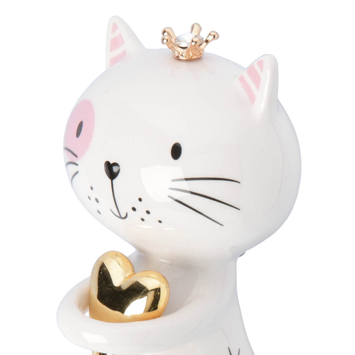 Deko-Figur Katze aus Keramik