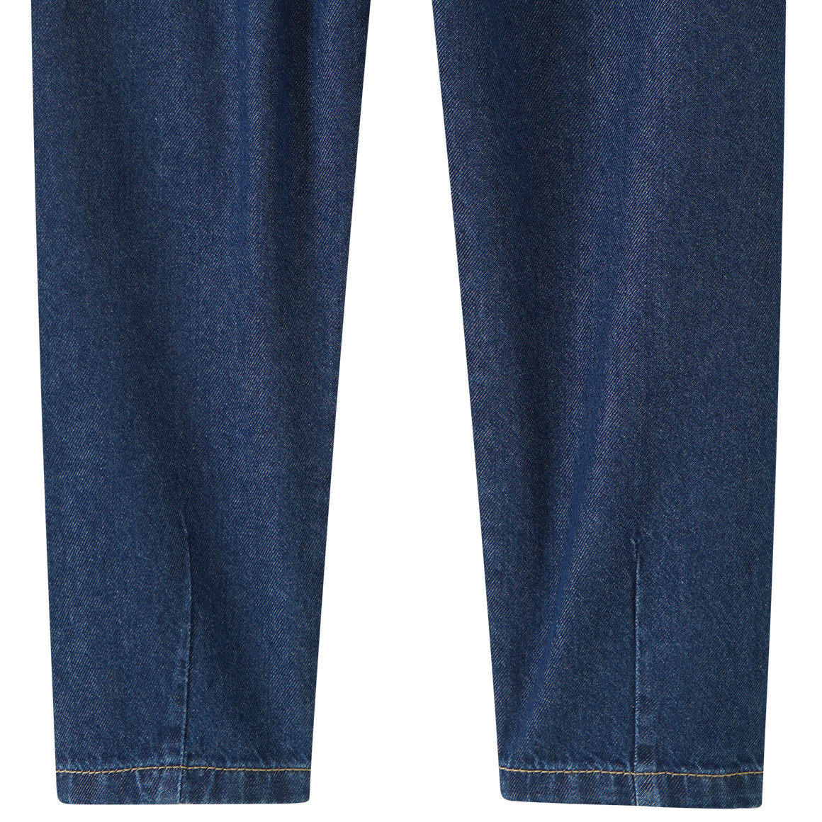 Mädchen Paperbag-Jeans mit Used-Waschung