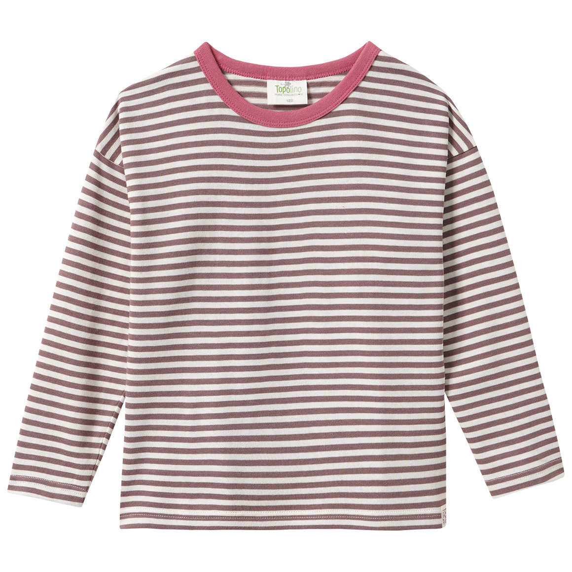 Mädchen Langarmshirt mit Streifen