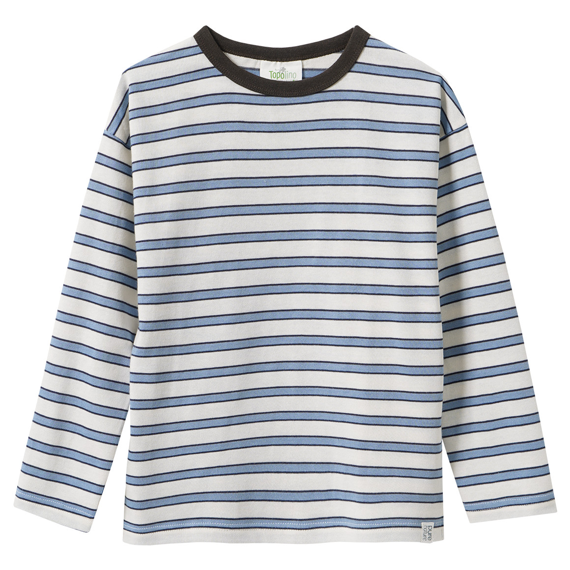 Jungen Langarmshirt mit Streifen