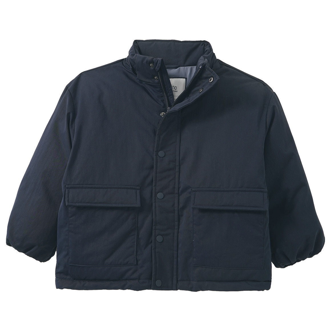 Jungen Winterjacke mit Pattentaschen