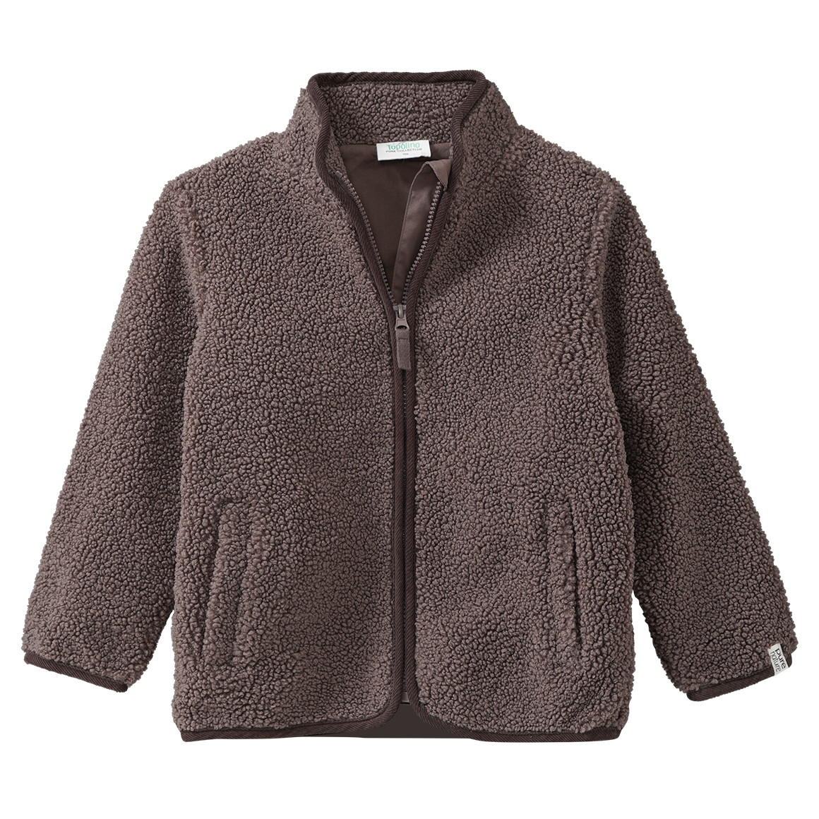 Kinder Teddyjacke mit Stehkragen