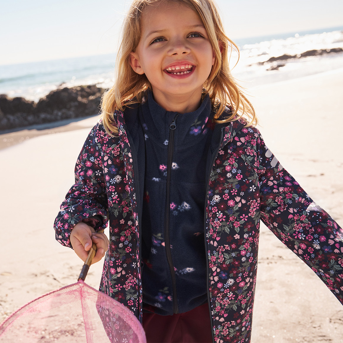 Mädchen Softshelljacke mit Futter