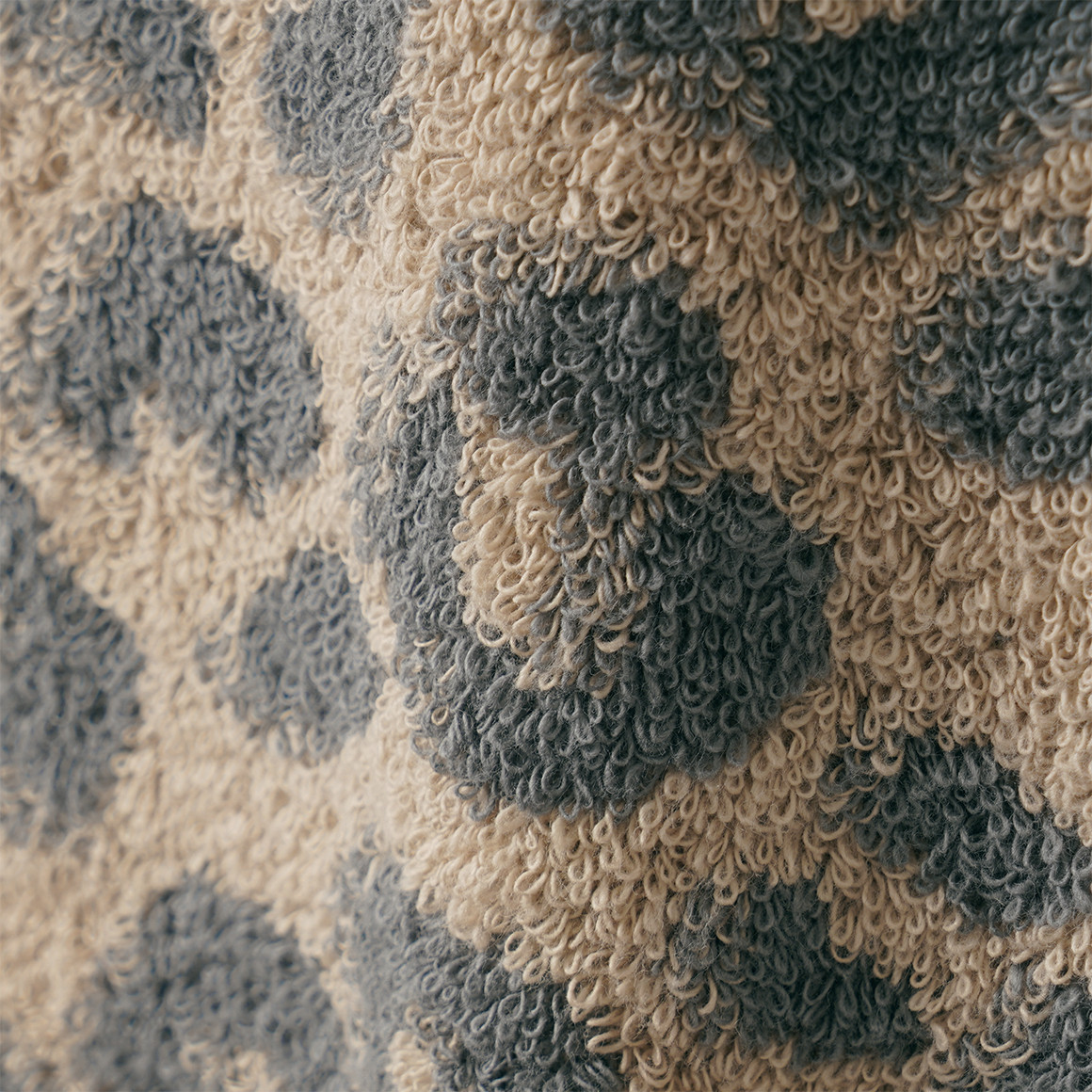 Handdoek met luipaardmotief all-over