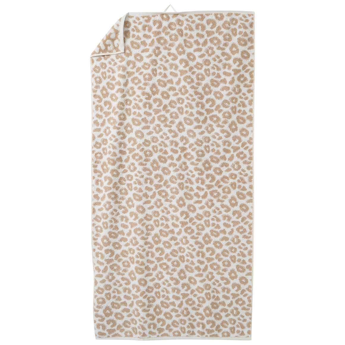 Duschtuch mit Leo-Allover