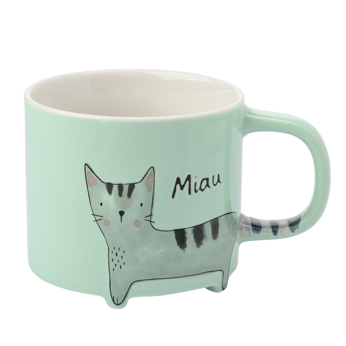 Tasse mit Katzen-Motiv
