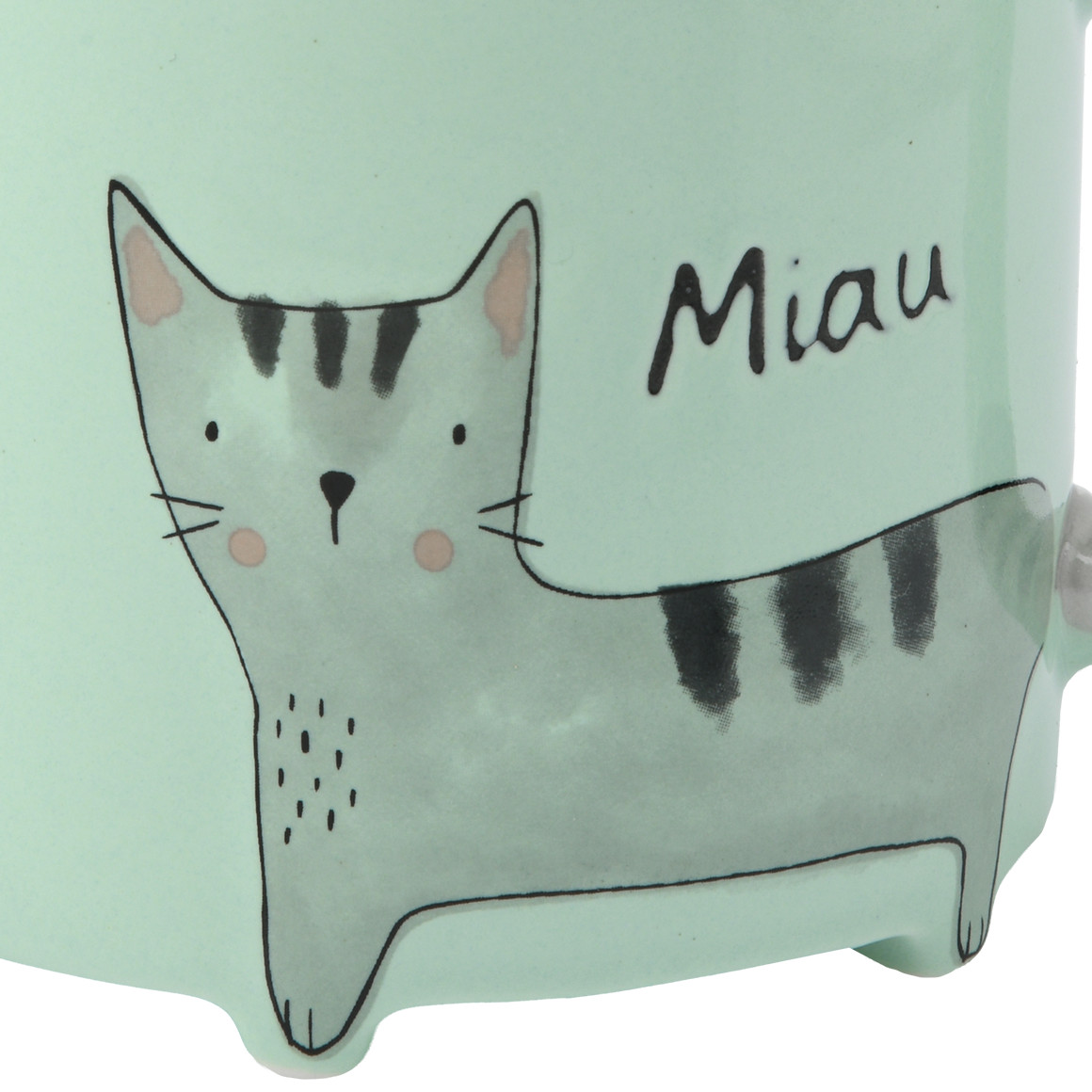Tasse mit Katzen-Motiv
