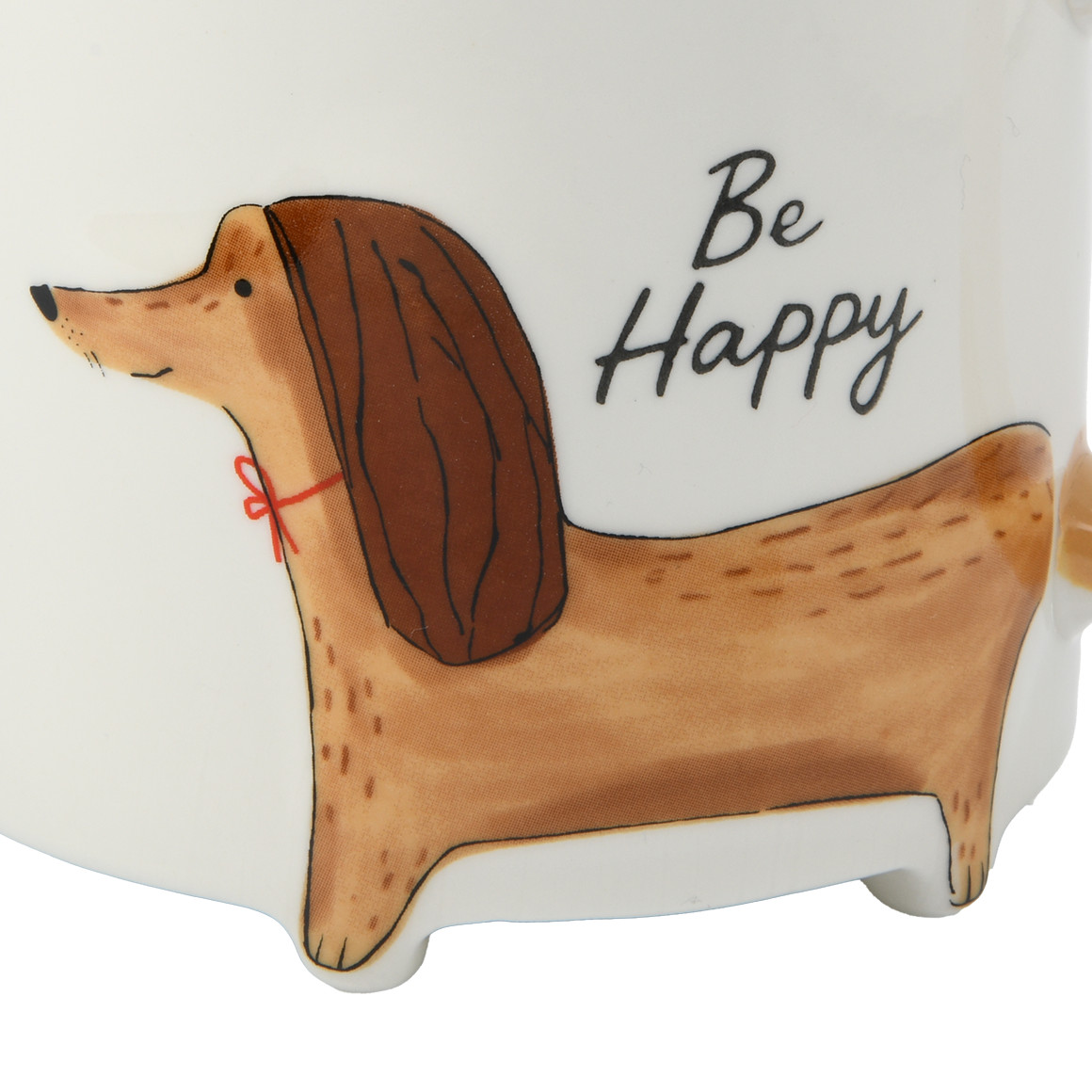 Tasse mit Dackel-Motiv