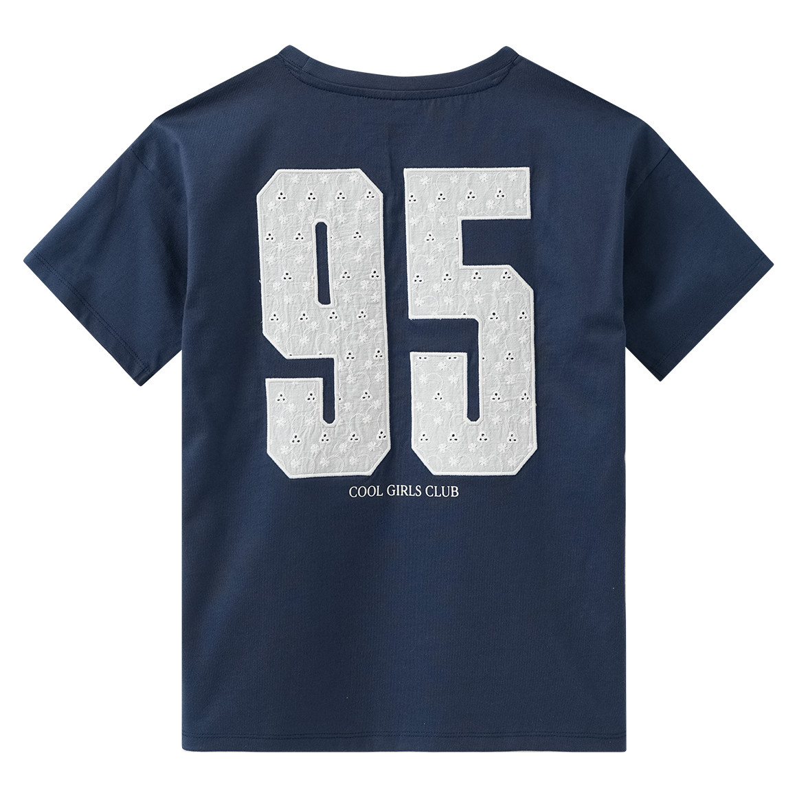 Mädchen T-Shirt mit Rücken-Motiv