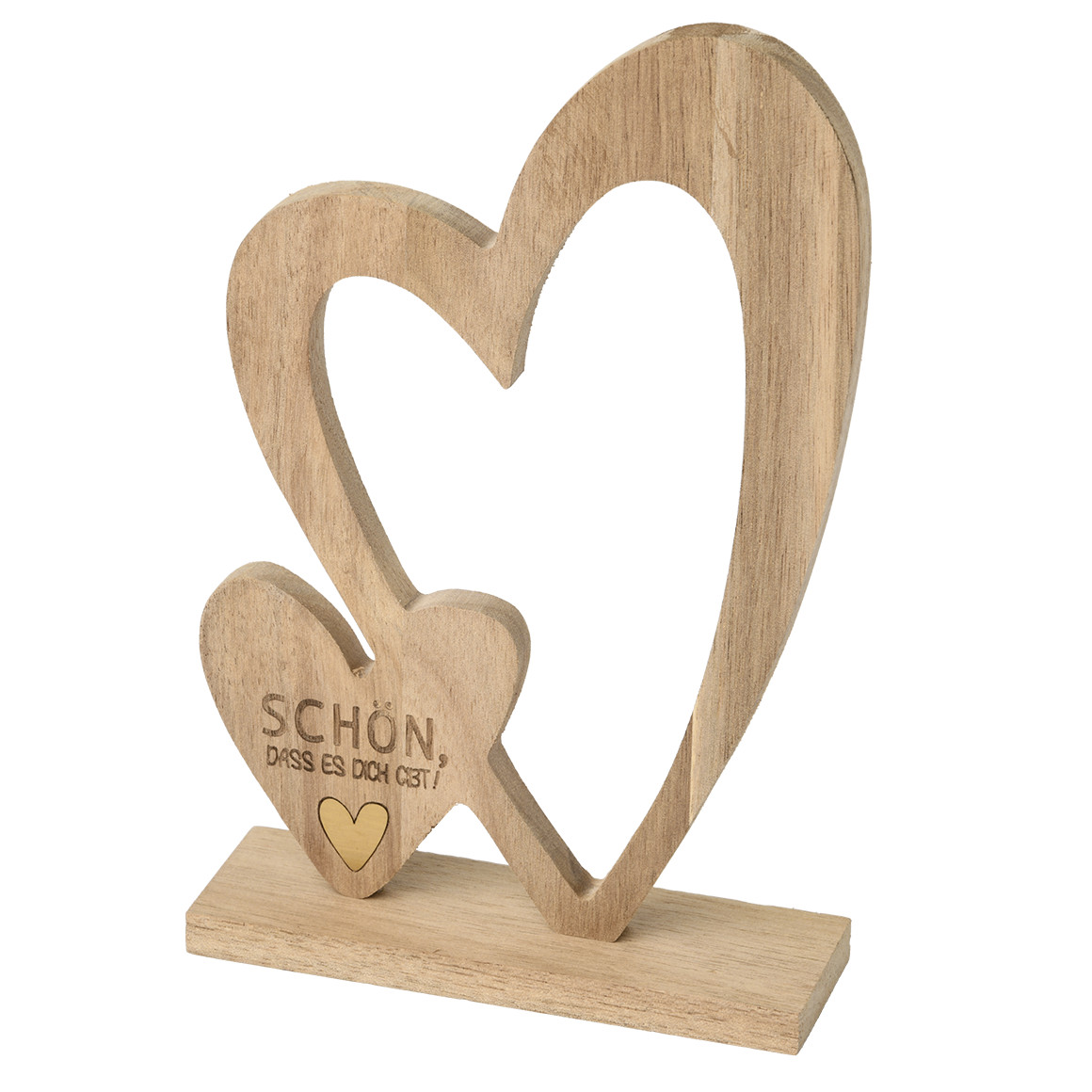 Deko-Aufsteller aus Holz