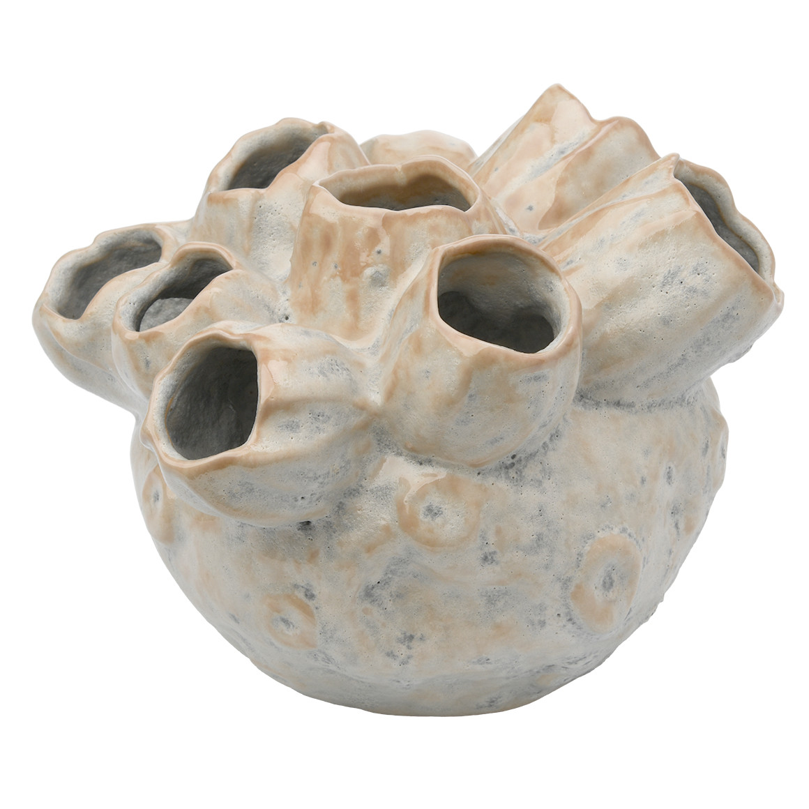 Vase in Korallen-Optik