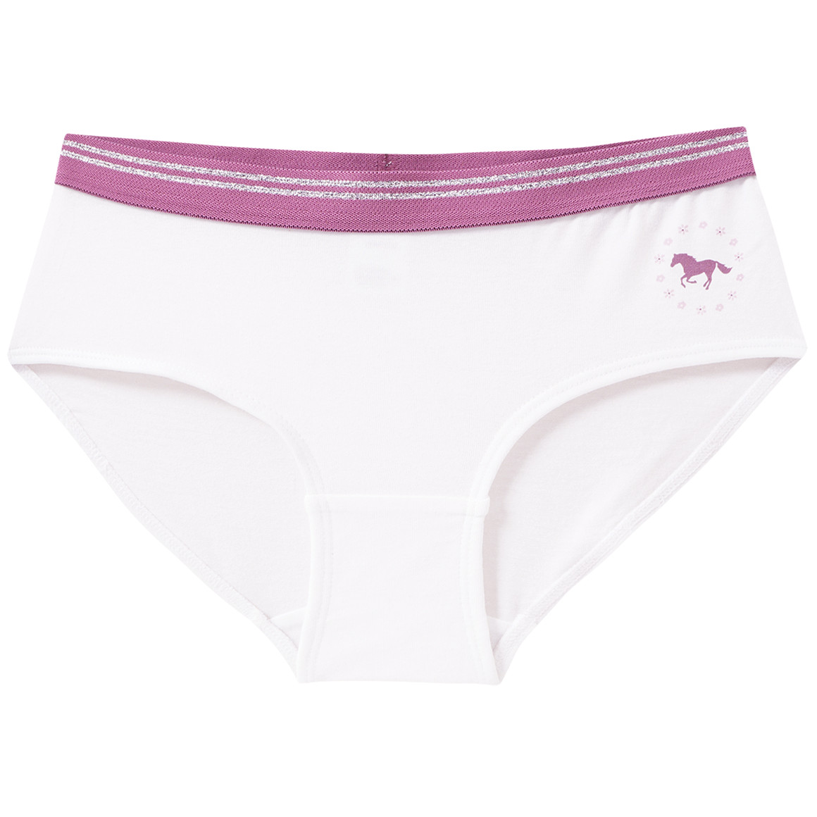 5 Mädchen Pantys mit Pferde-Motiven