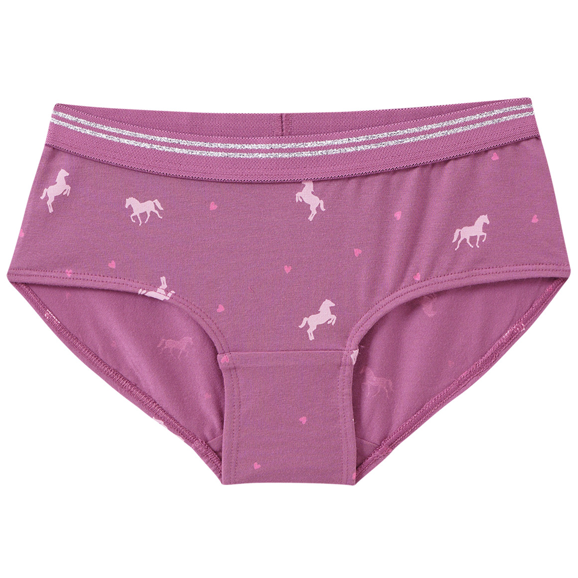5 Mädchen Pantys mit Pferde-Motiven