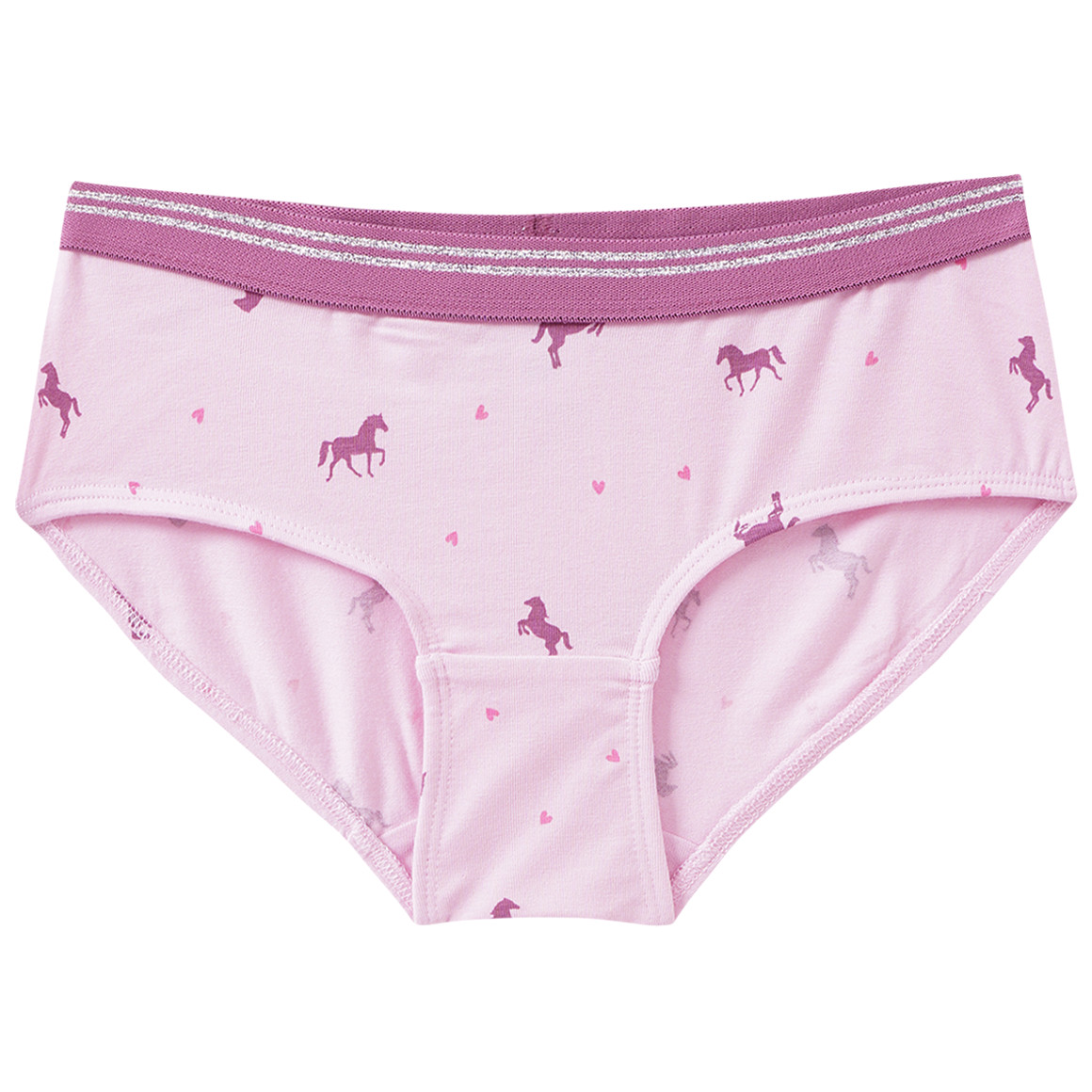 5 Mädchen Pantys mit Pferde-Motiven