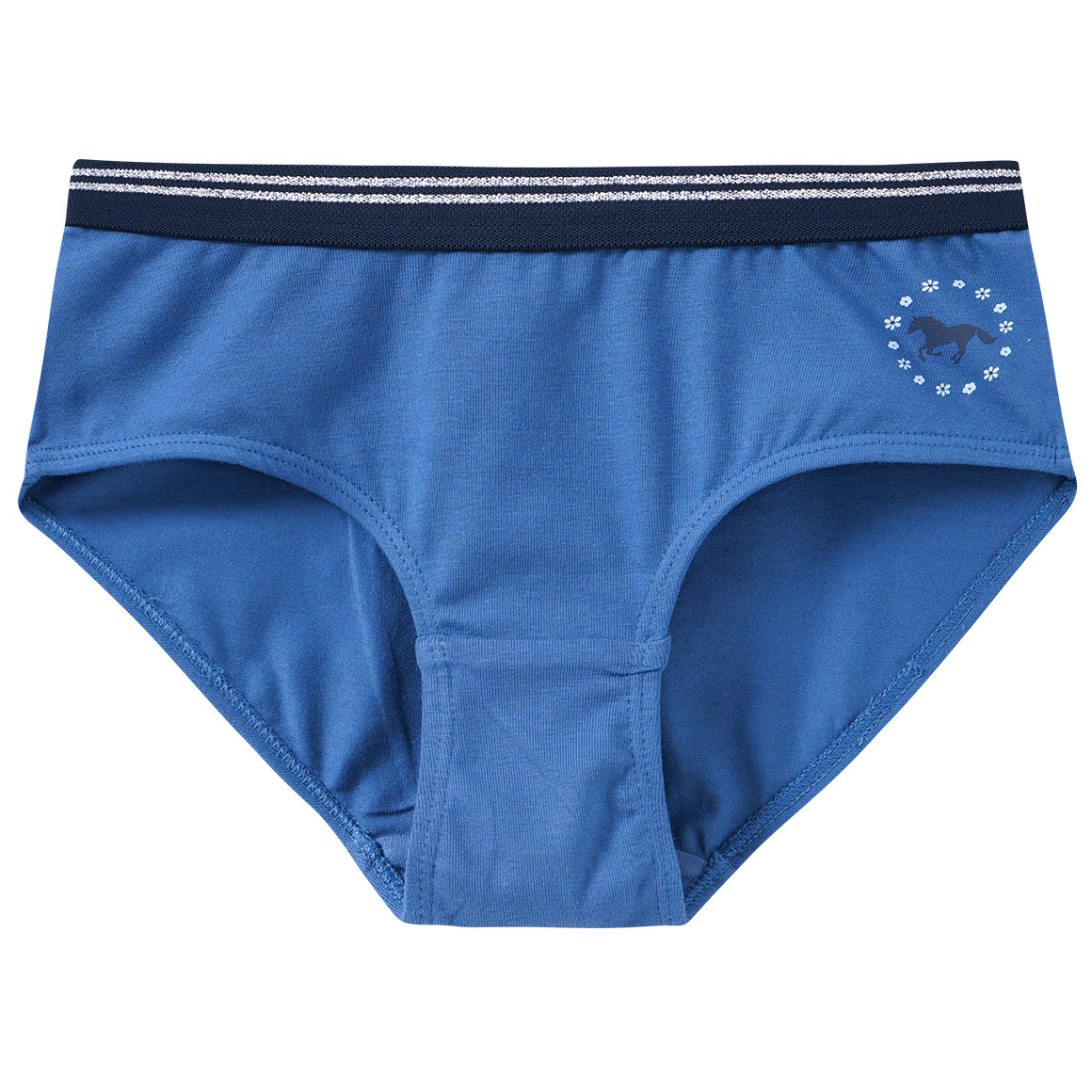5 Mädchen Pantys mit Pferde-Motiven
