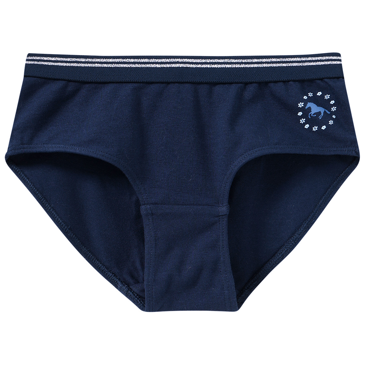 5 Mädchen Pantys mit Pferde-Motiven