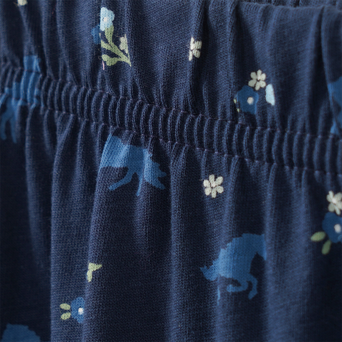 Mädchen Schlafanzug mit Pferde-Motiven