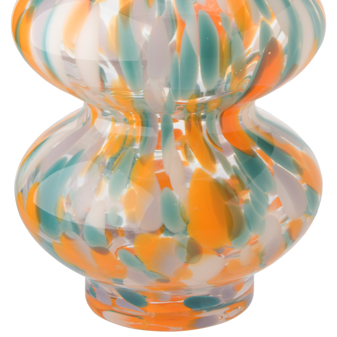 Vase mit Streifen