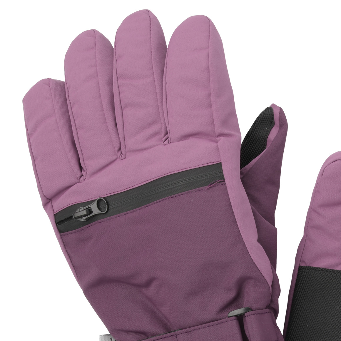 Damen Handschuhe mit Klettverschluss