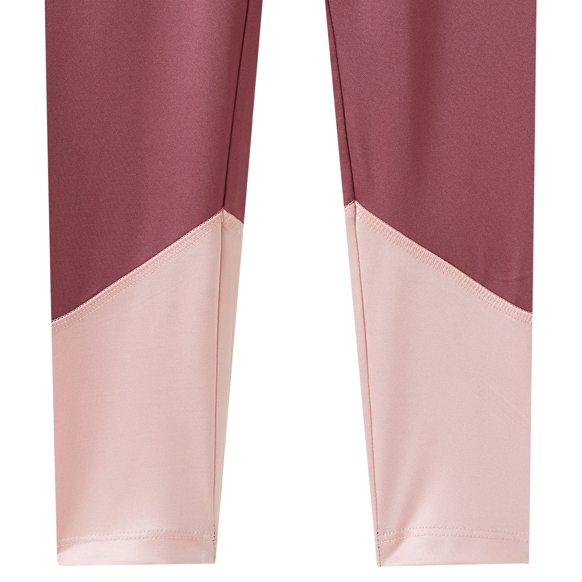 Mädchen Sport-Leggings mit Farbteiler
