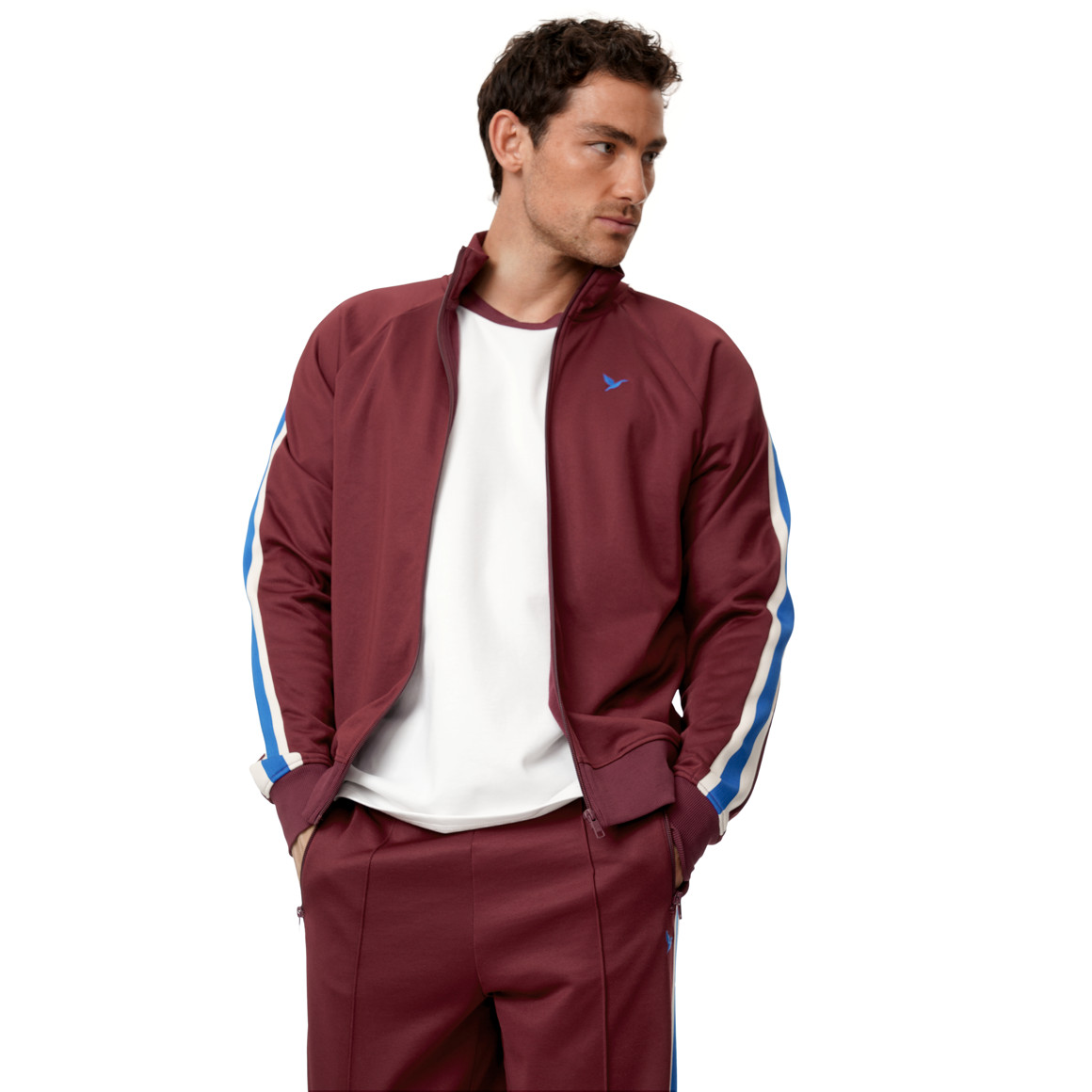 Herren Trainingsjacke in Retro-Optik