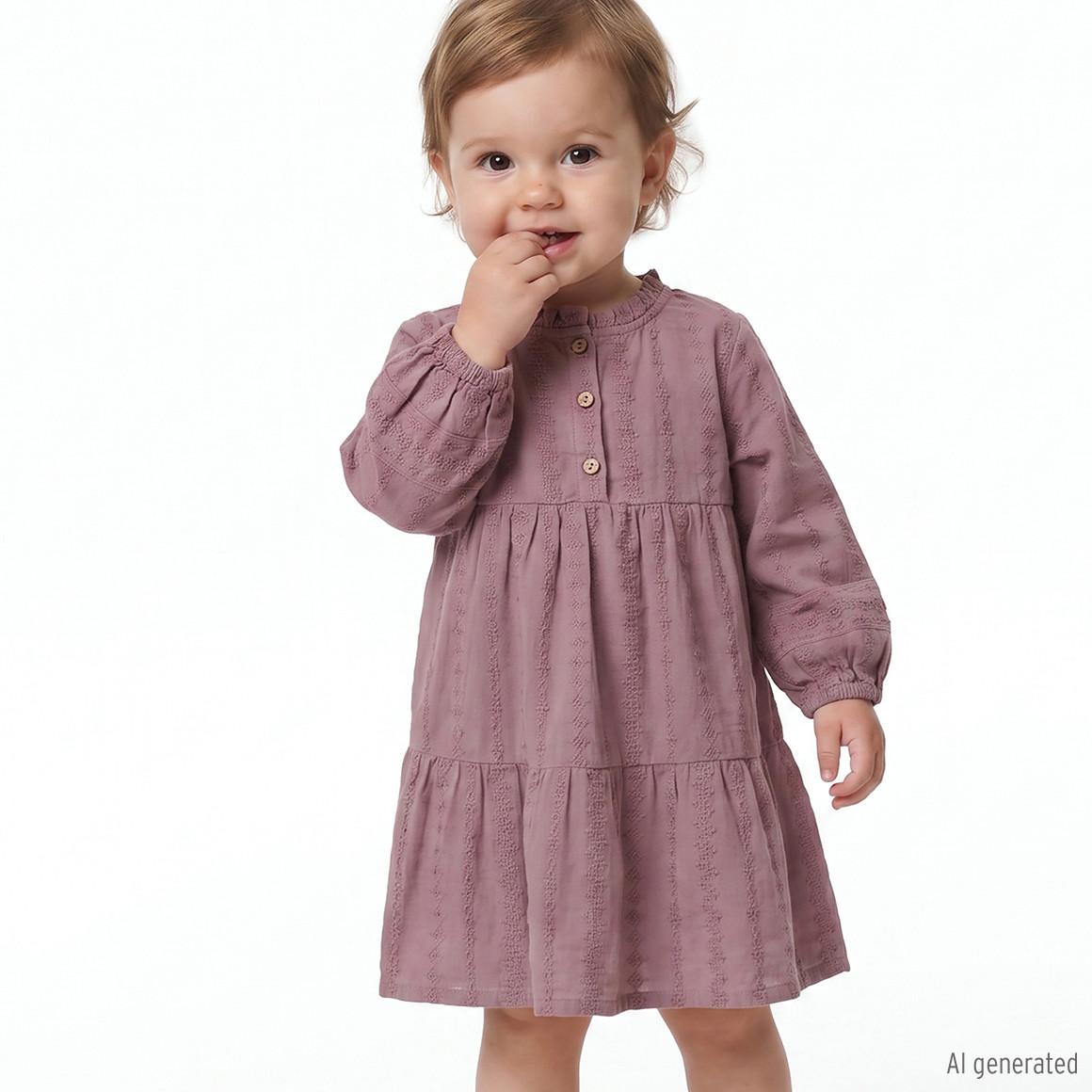 Baby Kleid mit Stickerei