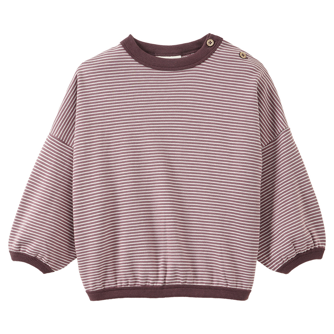 Baby Sweatshirt mit Streifen